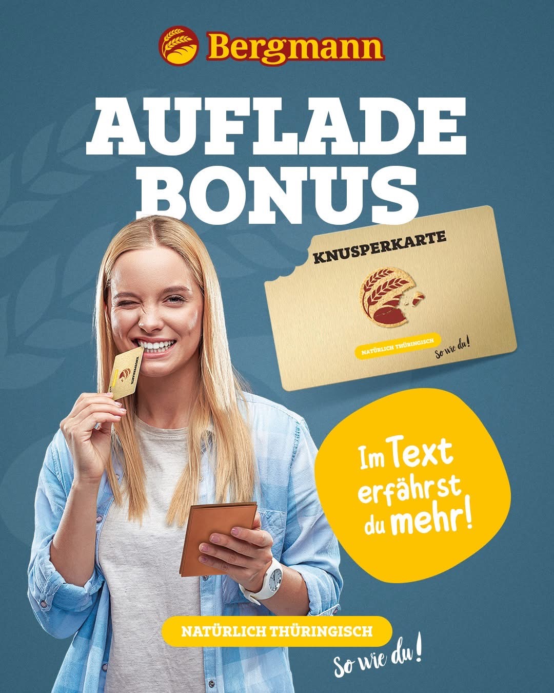 Kampagnenmotiv: Aufladebonus